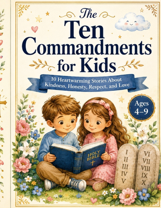 Kniha The Ten Commandments for Kids Marc Emil