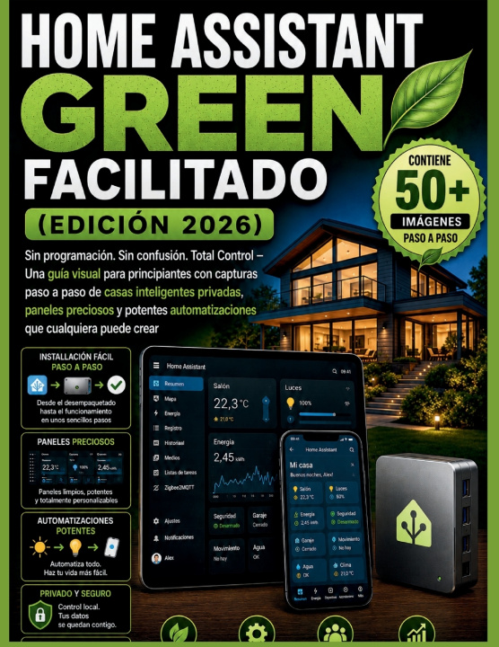 Książka Home Assistant Green facilitado (edición 2026) Alex Harper