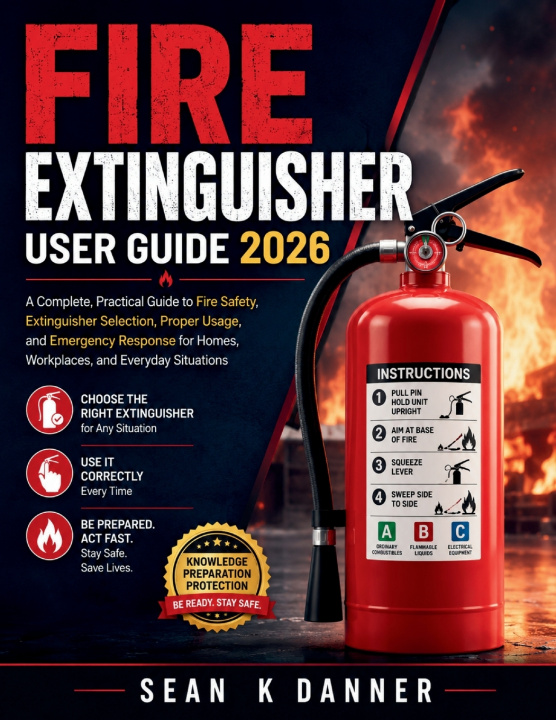 Könyv FIRE EXTINGUISHER USER GUIDE 2026 SEAN K DANNER