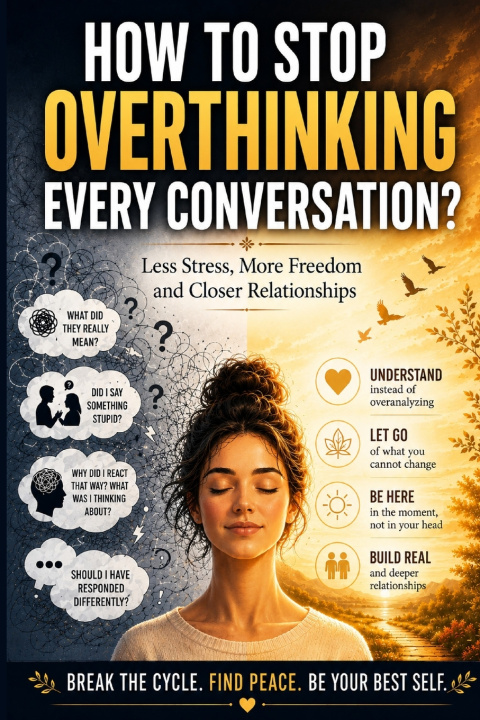 Kniha How to Stop Overthinking Every Conversation Mia Bloom