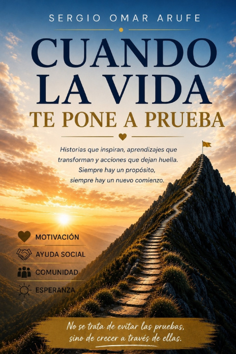 Kniha CUANDO LA VIDA TE PONE A PRUEBA Sergio Omar Arufe