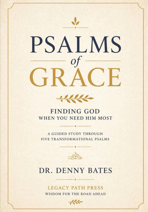 Kniha Psalms of Grace Denny Bates