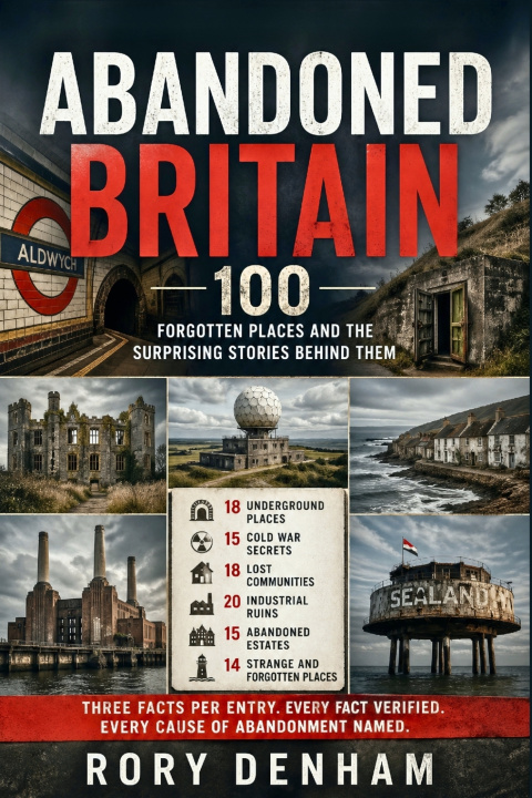 Kniha ABANDONED BRITAIN Rory Denham