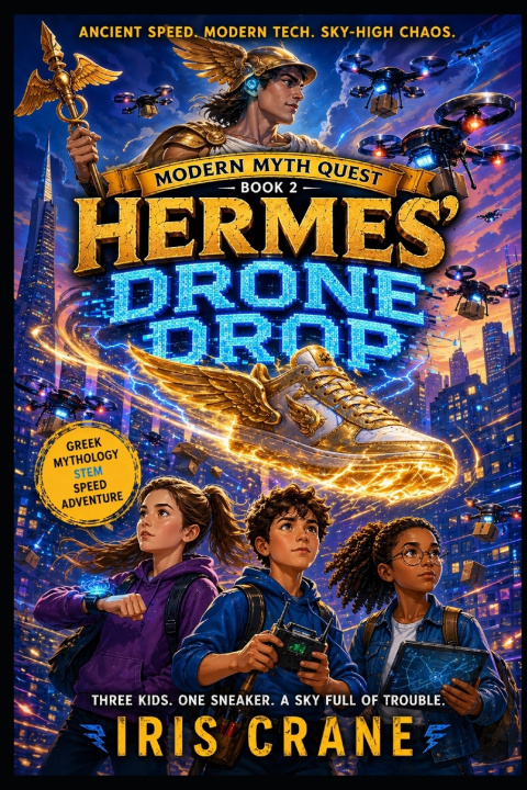 Kniha Hermes' Drone Drop Iris Crane