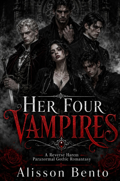 Kniha Her Four Vampires Alisson Bento