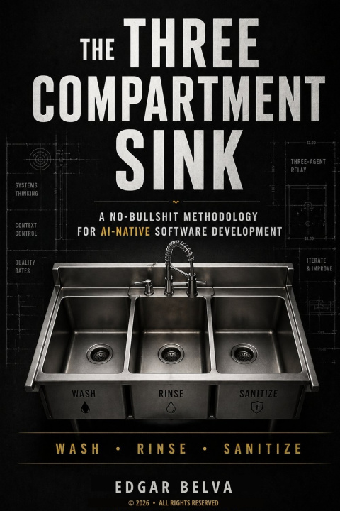 Kniha The Three Compartment Sink Edgar Belva