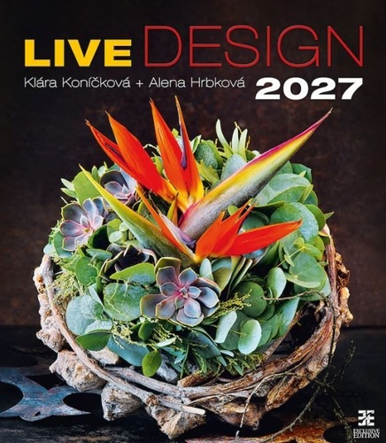Kalendár/Diár Kalendář 2027 - Live Design Klára Koníčková