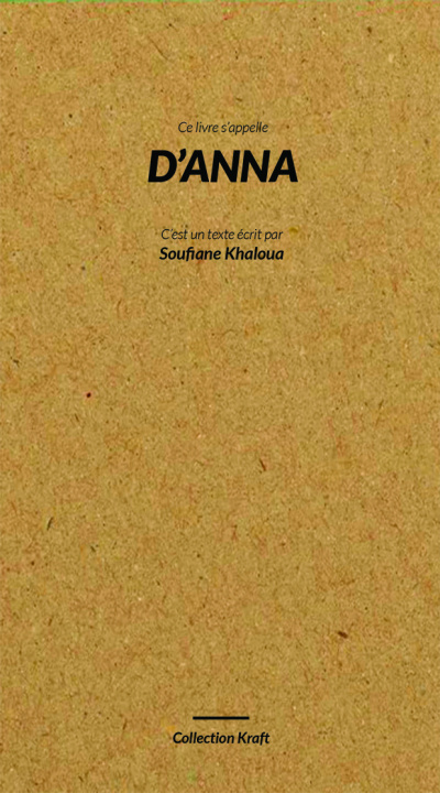 Kniha d'Anna Khaloua