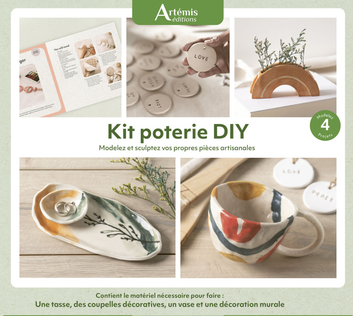 Kniha Kit poterie DIY Braga