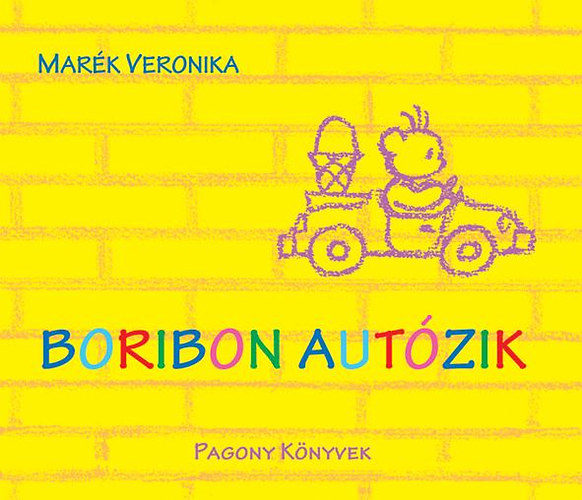 Kniha Boribon autózik Marék Veronika