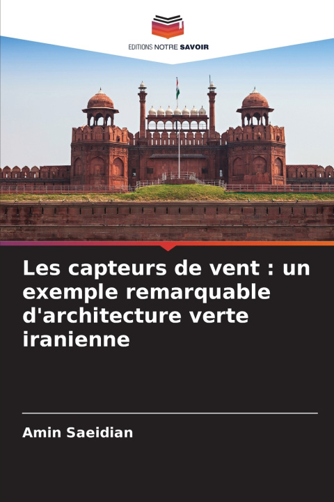 Kniha Les capteurs de vent Amin Saeidian