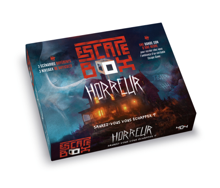 Hra/Hračka Escape Box Horreur Gauthier Wendling