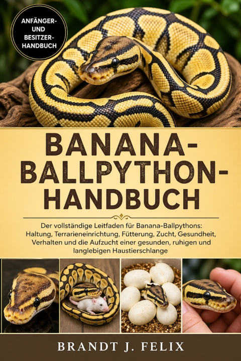 Könyv BANANA-BALLPYTHON-HANDBUCH BRANDT J. FELIX