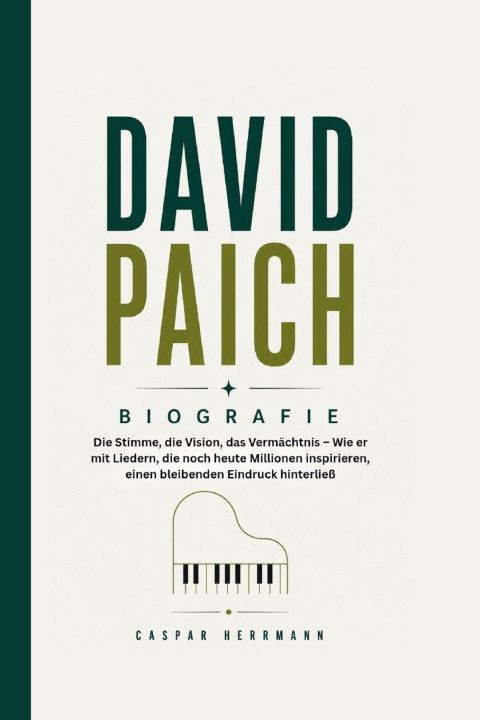 Kniha DAVID PAICH BIOGRAFIE Caspar Herrmann