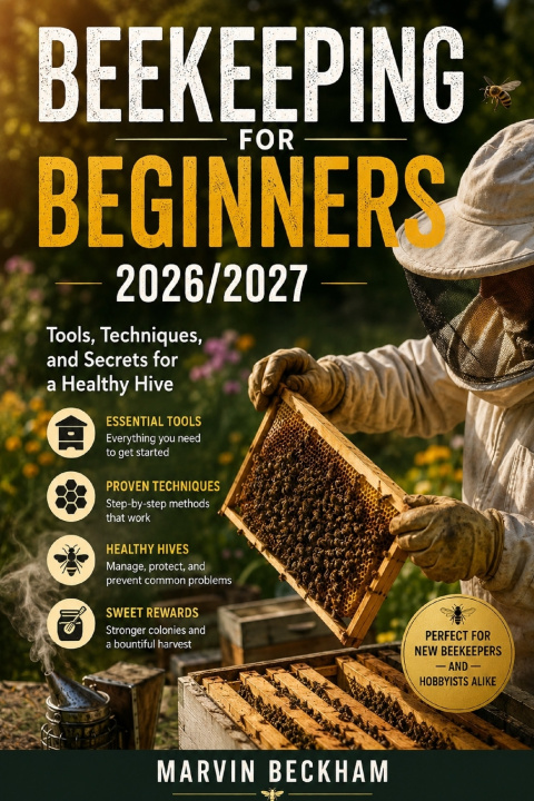 Kniha Beekeeping for beginners 2026/2027 Marvin Beckham