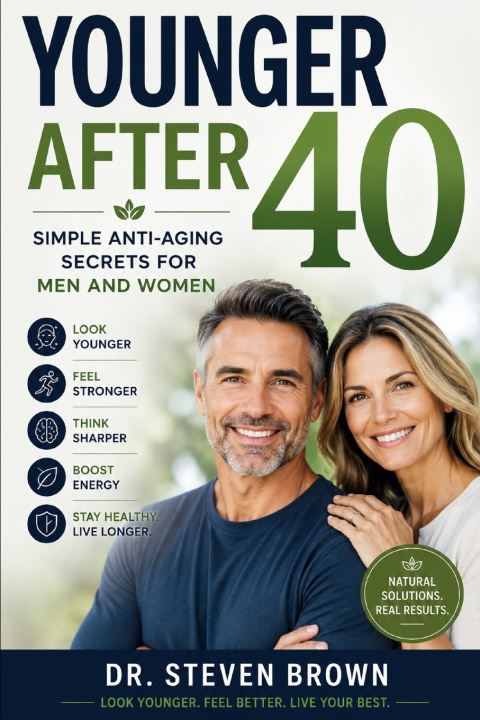 Kniha Younger After 40 Steven Brown