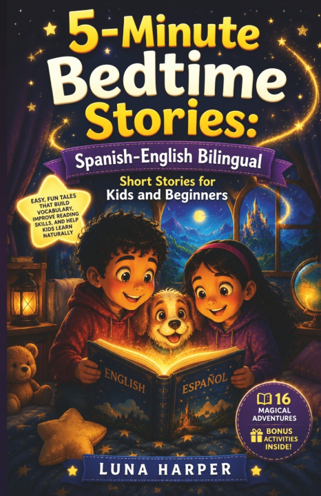Kniha 5-Minute Bedtime Stories Luna Harper