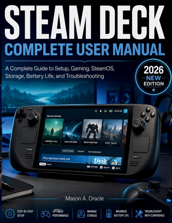 Kniha STEAM DECK COMPLETE USER MANUAL Mason A. Oracle