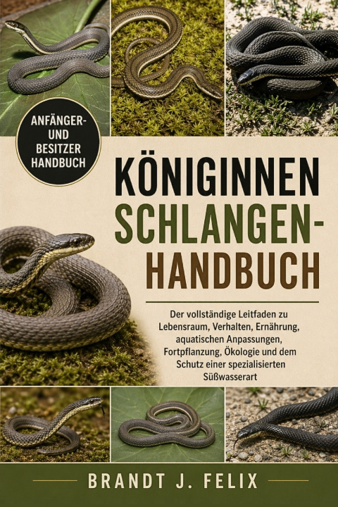 Kniha KÖNIGINNENSCHLANGEN-HANDBUCH BRANDT J. FELIX