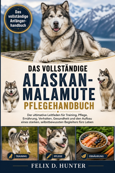 Kniha DAS VOLLSTÄNDIGE ALASKAN-MALAMUTE PFLEGEHANDBUCH FELIX D. HUNTER