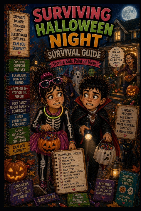 Kniha Surviving Halloween Night C.C. M.
