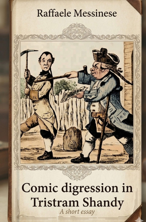 Kniha Comic digression in Tristram Shandy Raffaele Messinese