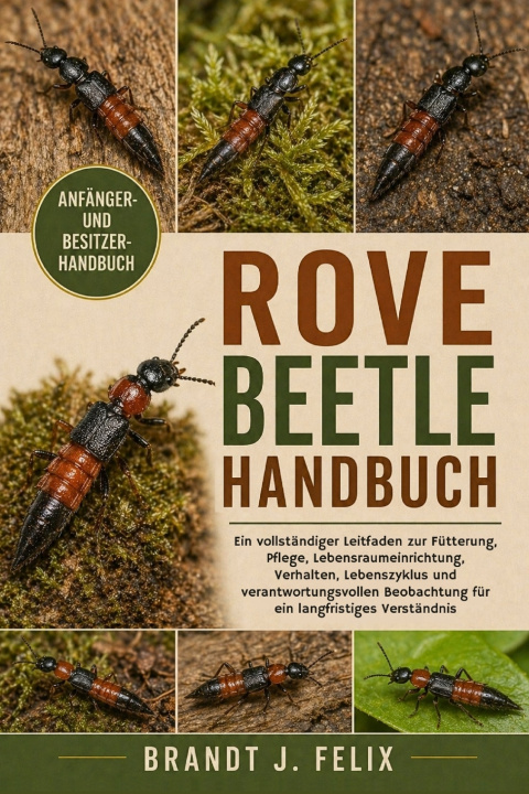 Libro ROVE BEETLE HANDBUCH BRANDT J. FELIX