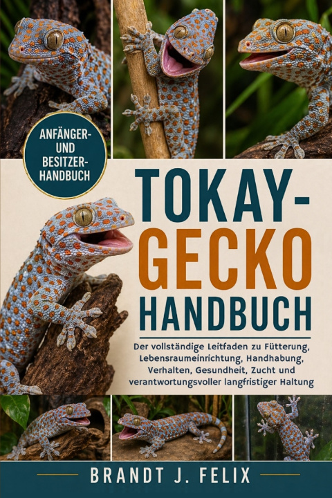 Kniha TOKAY-GECKO HANDBUCH BRANDT J. FELIX
