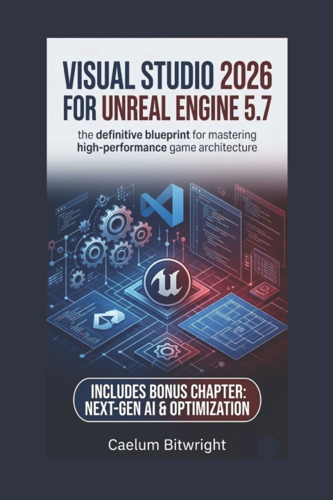 Kniha Visual Studio 2026 for Unreal Engine 5.7 Caelum Bitwright