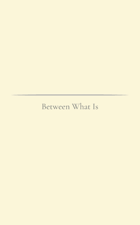 Kniha Between What Is Martin Dahl