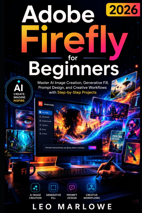 Kniha Adobe Firefly 2026 for Beginners Leo Marlowe