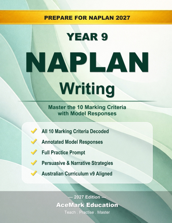 Kniha NAPLAN Year 9 Writing AceMark Education