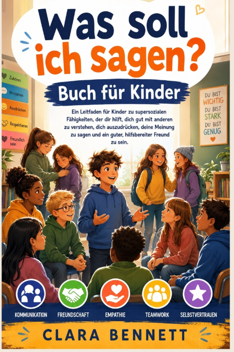 Kniha Was soll ich sagen? Buch fur kinder Clara Bennett