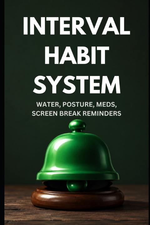 Kniha Interval Habit System - Starter Guide Rohit Sharma
