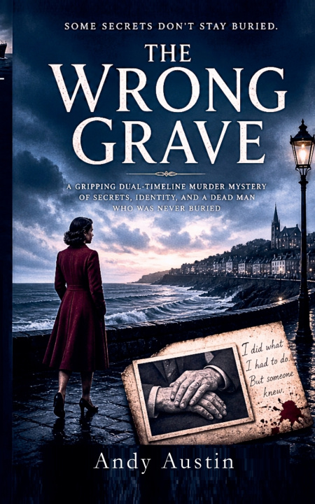 Kniha THE WRONG GRAVE Andy Austin