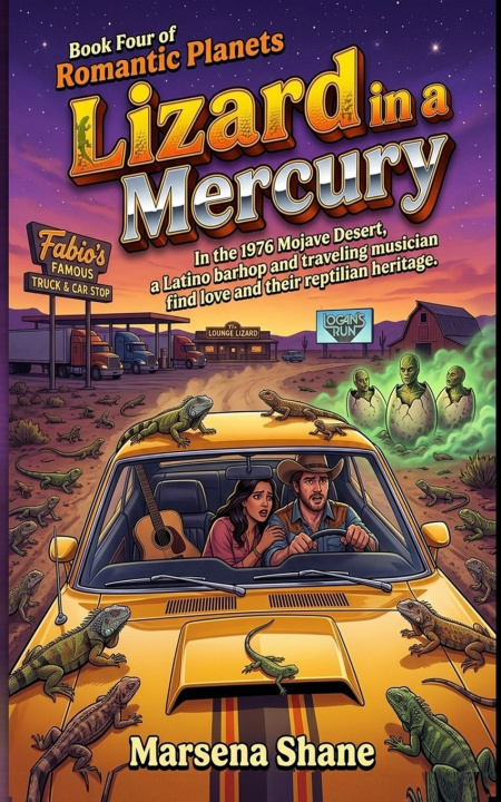 Boek Lizard in a Mercury Marsena Shane