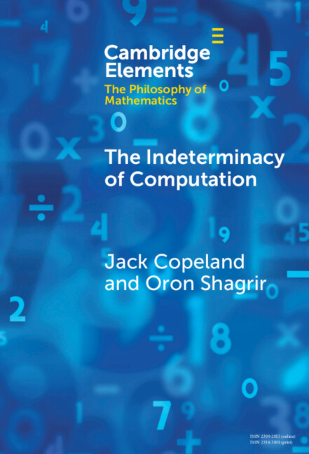 Knjiga The Indeterminacy of Computation Jack Copeland