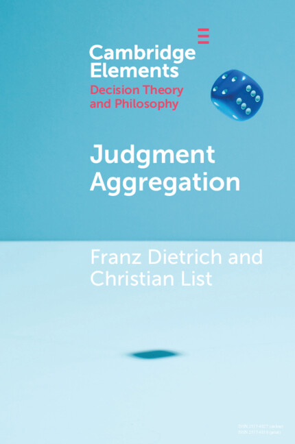 Könyv Judgment Aggregation Franz Dietrich