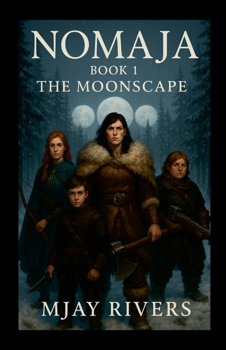 Kniha Nomaja Book one Moonscape Mjay Rivers