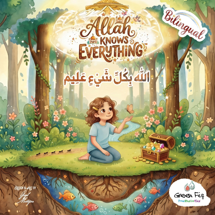 Kniha Allah Knows Everything Green Fig