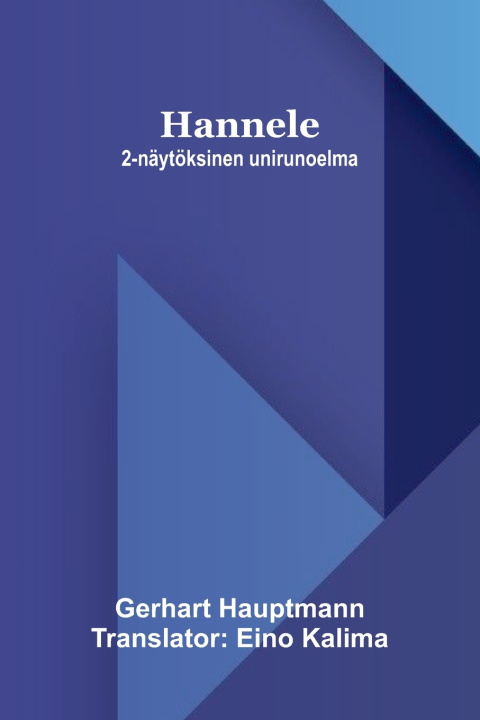 Kniha Hannele Gerhart Hauptmann