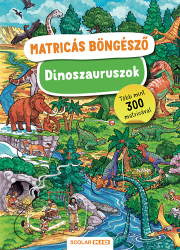Kniha Matricás böngésző - Dinoszauruszok Caryad