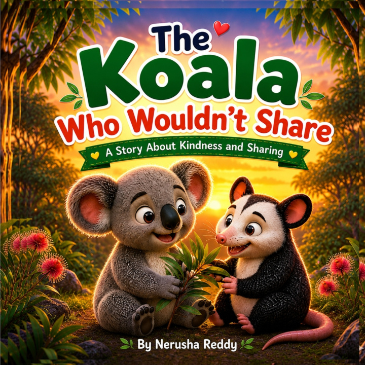 Kniha The Koala who would'nt share Nerusha Reddy