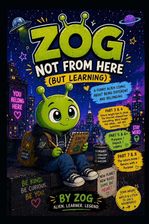Kniha ZOG Zog Alien Learner Legend