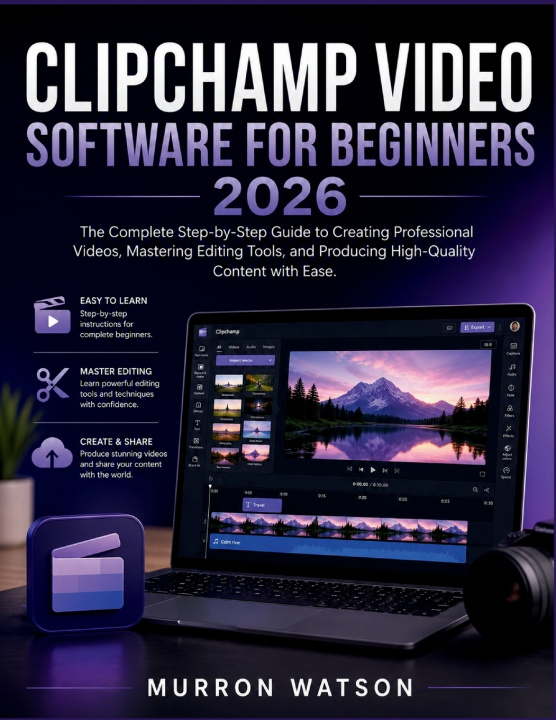 Kniha CLIPCHAMP VIDEO SOFTWARE FOR BEGINNERS MURRON WATSON