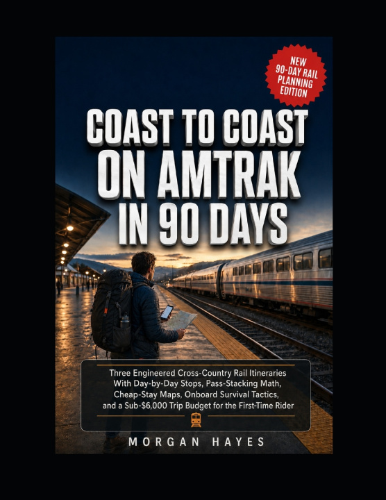 Kniha Coast to Coast on Amtrak in 90 Days Morgan Hayes