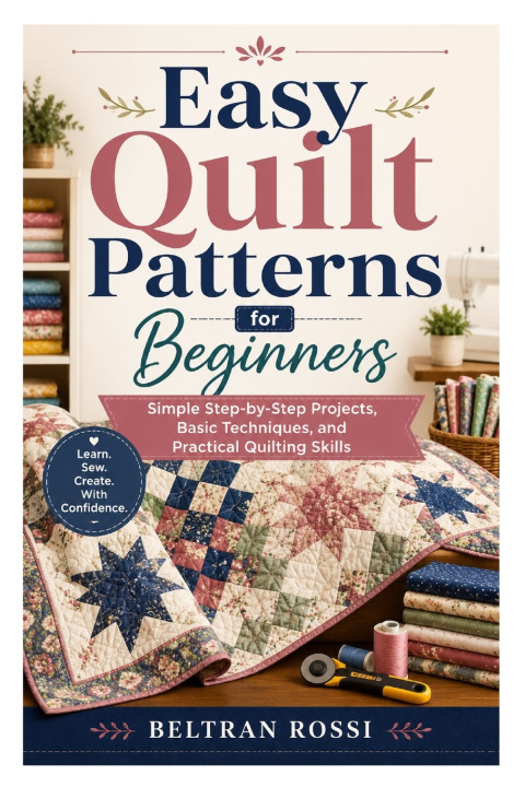 Kniha Easy Quilt Patterns for Beginners Beltran Rossi