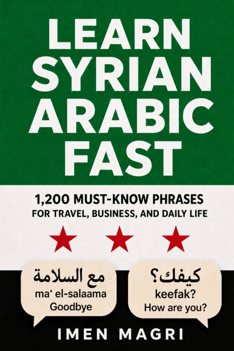 Kniha Learn Syrian Arabic Fast Imen Magri