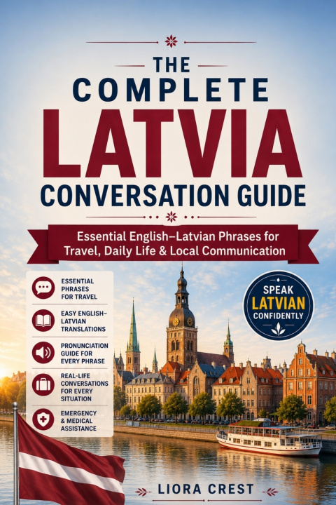 Kniha The Complete Latvia Conversation Guide Liora Crest