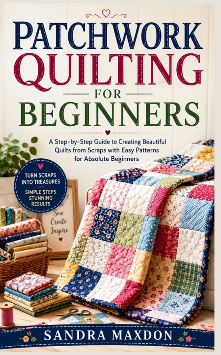 Knjiga PATCHWORK QUILTING FOR BEGINNERS SANDRA MAXDON